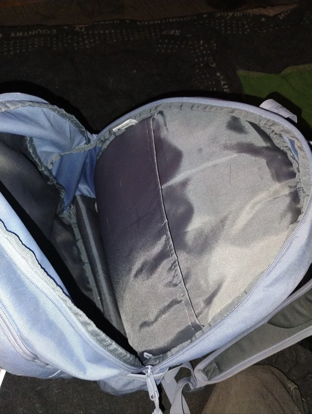 Adidas Light Purple Laptop Backpack Bookbag Load Spring Straps 984521-H 083463